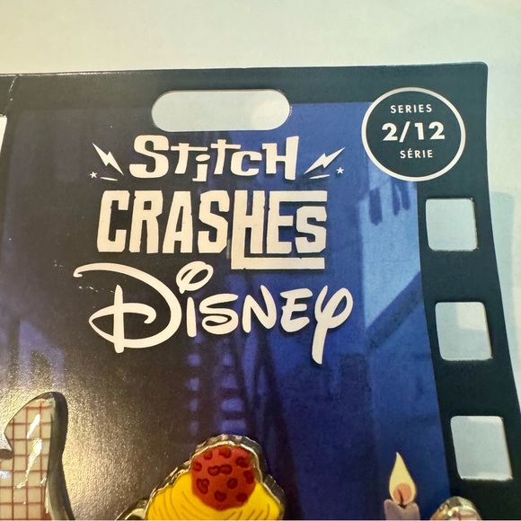 Stitch Crashes Disney Pin Lady and the Tramp - Limited Release - Picture 3 of 13